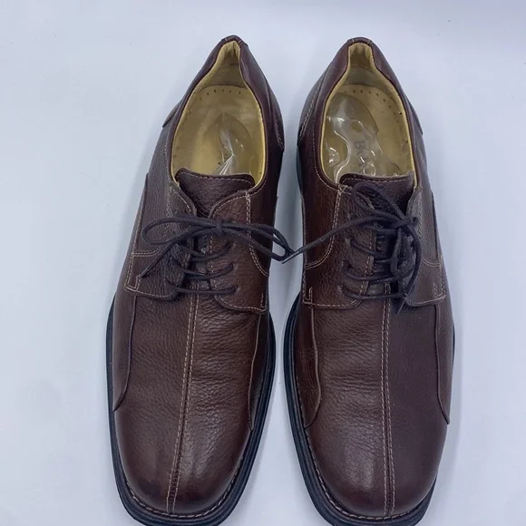 Men's Studio Belvedere Bay Bridge 12 D brown leather dress shoe